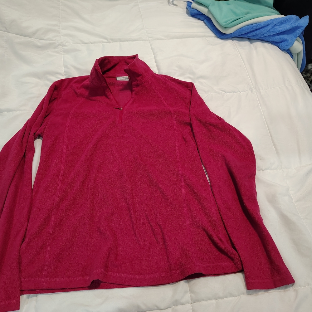 Columbia Women's Fuchsia Cowl Neck Sweater